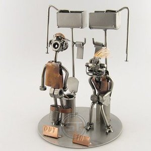 Toiletdecoratie man/vrouw