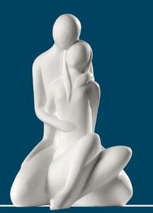 Sculptuur keramiek samenwonen
